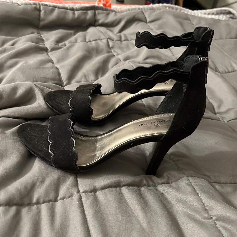 Black heels